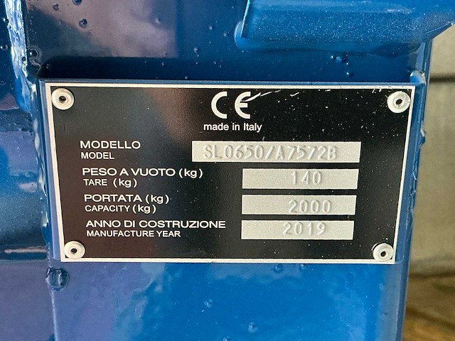 2019 l.tec sl0650/a7572b stortcontainer - afbeelding 3 van  4