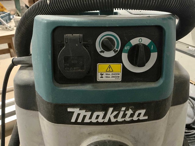 2019 makita vc2510l industriële stofzuiger - afbeelding 3 van  4