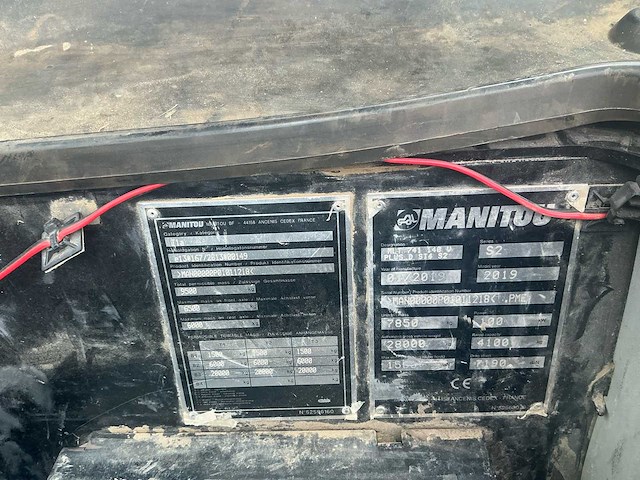 2019 manitou mlt 741 140 v+ verreiker (video) - afbeelding 10 van  39