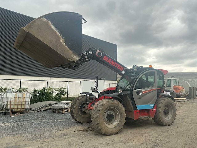2019 manitou mlt 741 140 v+ verreiker (video) - afbeelding 1 van  39
