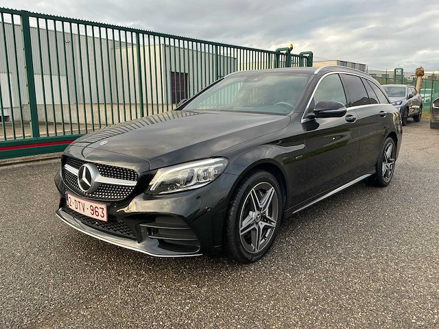 2019 mercedes-benz c300 de plug-in hybride amg line - afbeelding 1 van  60