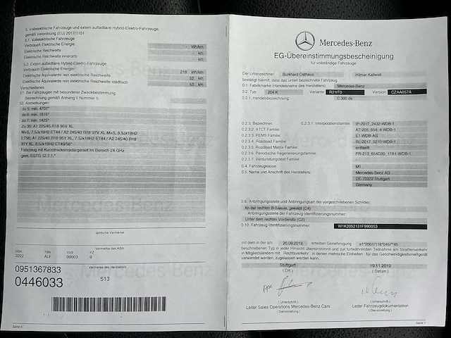 2019 mercedes-benz c300 de plug-in hybride amg line - afbeelding 51 van  60