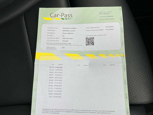 2019 mercedes-benz c300 de plug-in hybride amg line - afbeelding 57 van  60