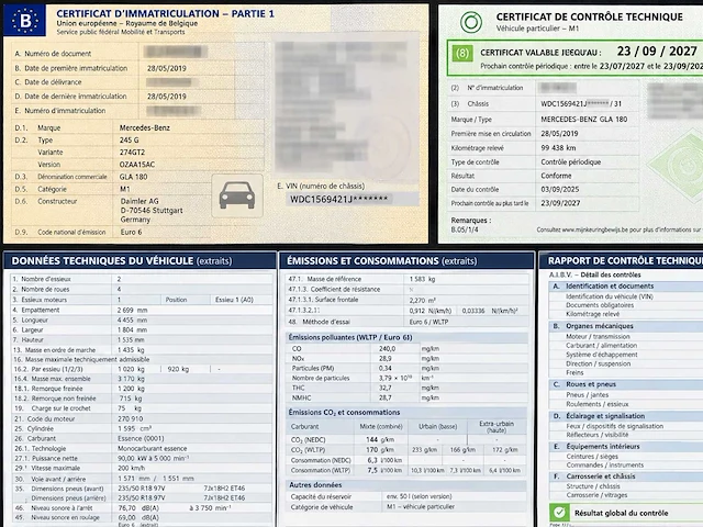 2019 mercedes-benz gla x156 gla 180 auto - afbeelding 32 van  39