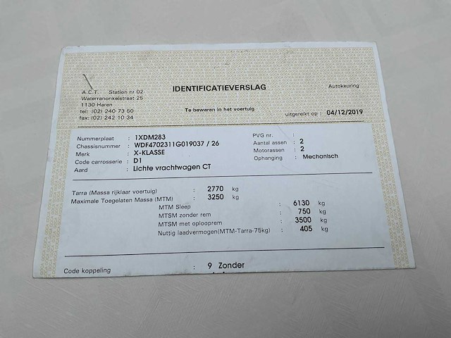 2019 mercedes-benz x-klasse lichte vracht - afbeelding 48 van  53