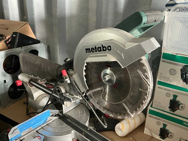 2019 metabo kgs254m afkortcirkelzaagmachine - afbeelding 2 van  4