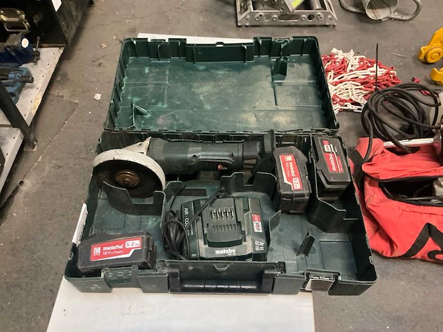 2019 metabo wpb 18 lxt bl 125 quick haakse slijpmachine - afbeelding 1 van  8