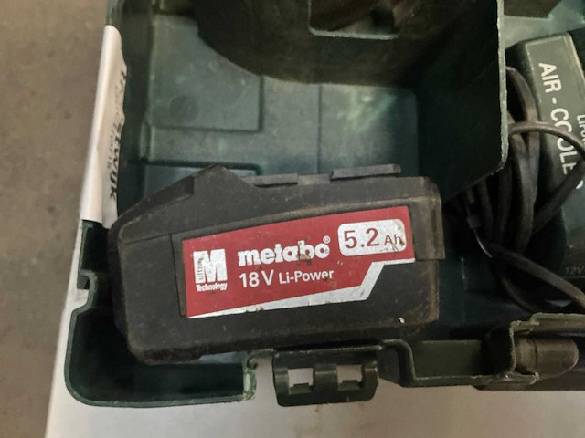 2019 metabo wpb 18 lxt bl 125 quick haakse slijpmachine - afbeelding 5 van  8