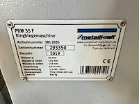 2019 metallkraft prm 35 f ringbiegemaschine - afbeelding 2 van  11
