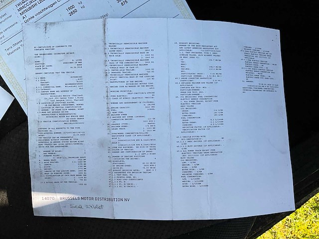 2019 mitsubishi l200 lichte vrachtwagen - afbeelding 25 van  36