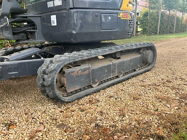 2019 new holland e26c rupsgraafmachine - afbeelding 2 van  59