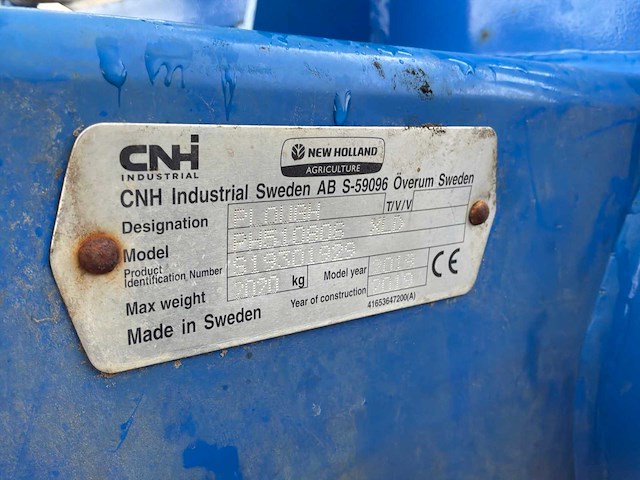 2019 new holland ploeg ph51080s xld ploeg 5-schaar - afbeelding 3 van  3