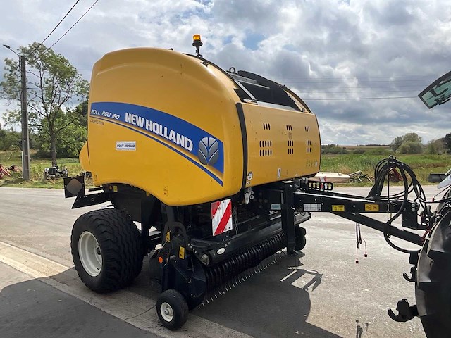 2019 new holland roll-belt 180 cropcutter ronde balenmaker - afbeelding 29 van  30