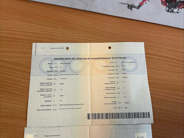 2019 new holland t7 315 ac vierwielaangedreven landbouwtractor - afbeelding 49 van  57