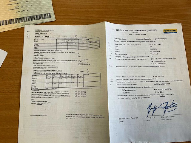 2019 new holland t7 315 ac vierwielaangedreven landbouwtractor - afbeelding 50 van  57