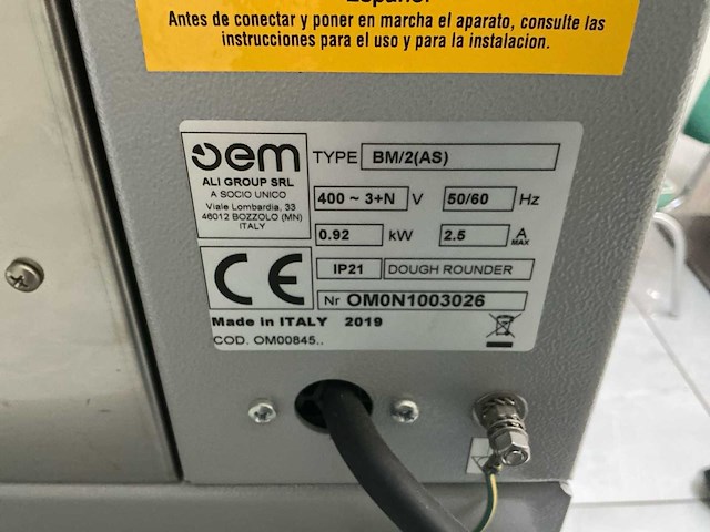 2019 oem bm2/as deegverdeler - afbeelding 4 van  8