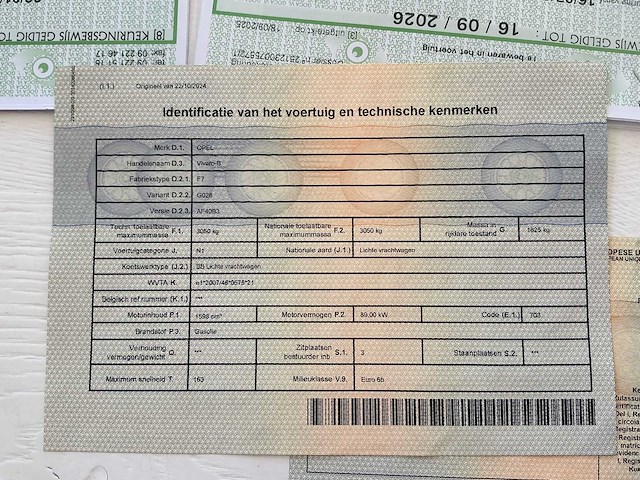 2019 opel vivaro-b f7 lichte vracht - afbeelding 22 van  32