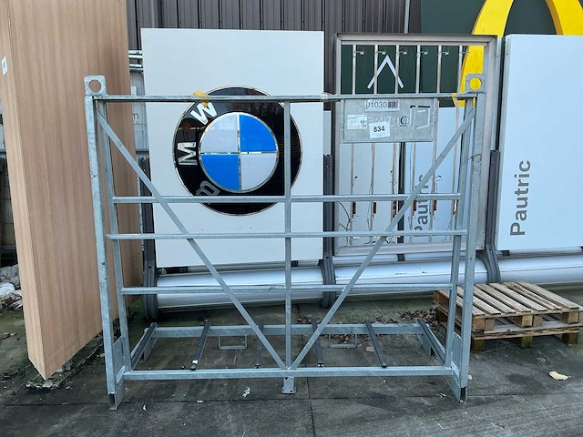 2019 optimedia gegalvaniseerde bok - afbeelding 1 van  4