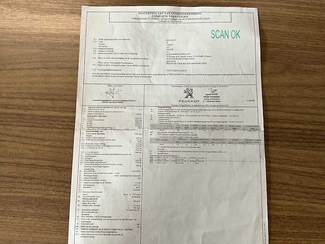 2019 peugeot boxer - airco - euro 6b - trekhaak - afbeelding 58 van  62