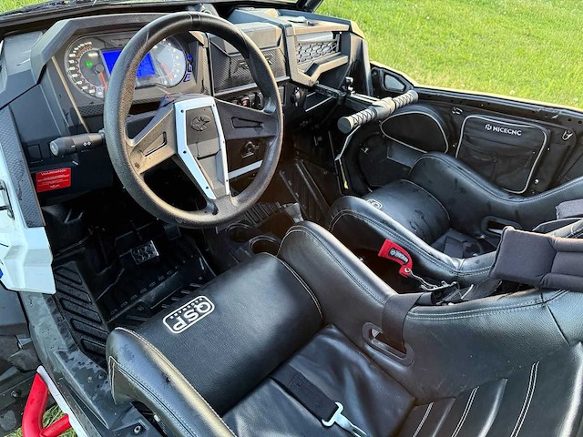 2019 polaris rzr xp 1000 turbo 4x4 – straatlegaal – versterkte uitvoering - afbeelding 9 van  11