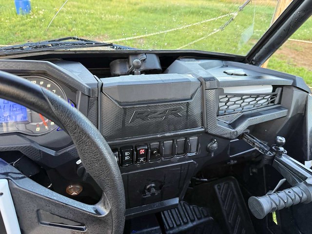 2019 polaris rzr xp 1000 turbo 4x4 – straatlegaal – versterkte uitvoering - afbeelding 10 van  11