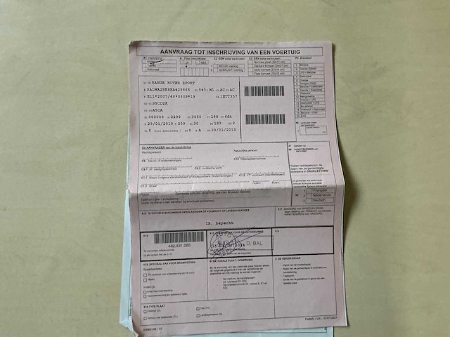 2019 range rover sport personenauto - afbeelding 44 van  55