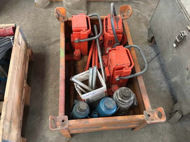 2019 rema rmv-8 hydraulische machinekrik (4x) - afbeelding 1 van  4