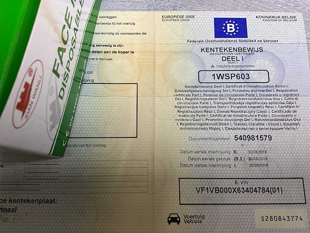 2019 renault master - 35000km - euro 6b - geldige keuring - afbeelding 38 van  50