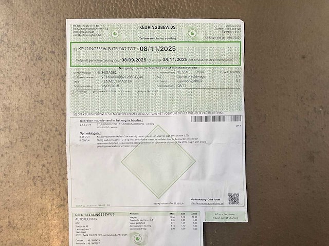 2019 renault master bestelwagen - afbeelding 22 van  31