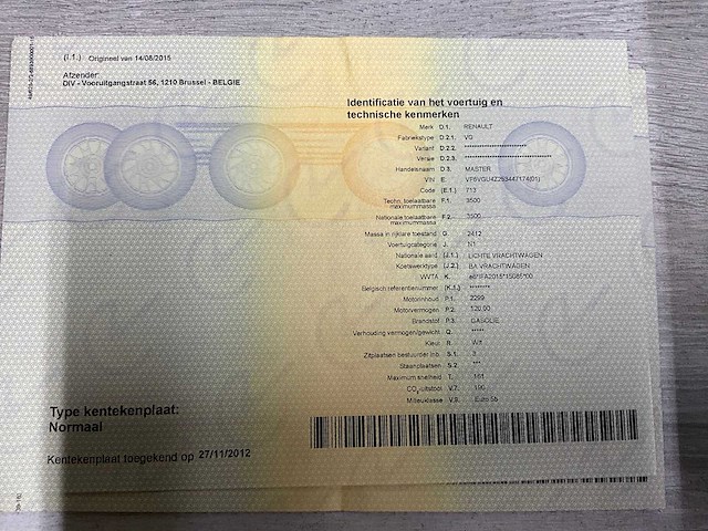 2019 renault master laadbak - 2.3 dci – 3.5t – rijdend - afbeelding 33 van  43