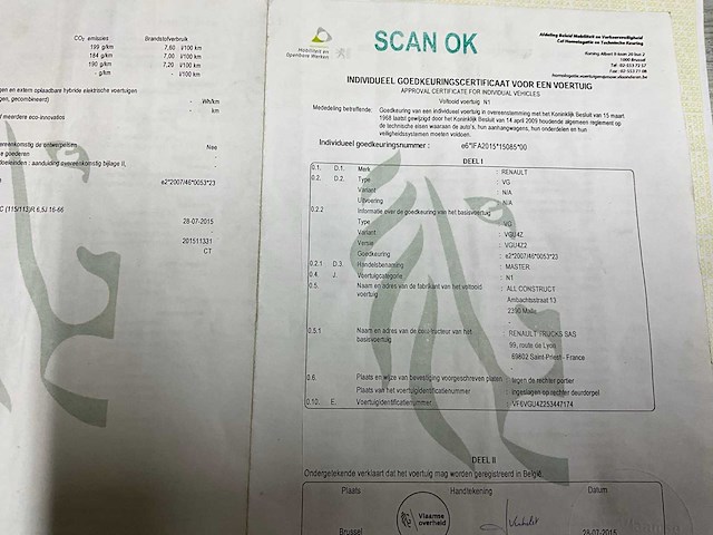 2019 renault master laadbak - 2.3 dci – 3.5t – rijdend - afbeelding 37 van  43