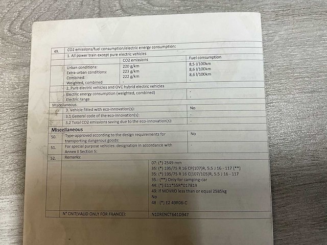 2019 renault master lichte vracht - airco - trekhaak - afbeelding 6 van  7