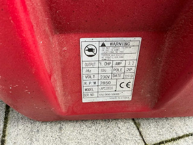 2019 rotair vrk200 luchtcompressor met blower en opvangbak - afbeelding 3 van  11