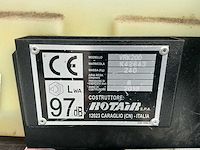 2019 rotair vrk200 luchtcompressor met blower en opvangbak - afbeelding 6 van  11