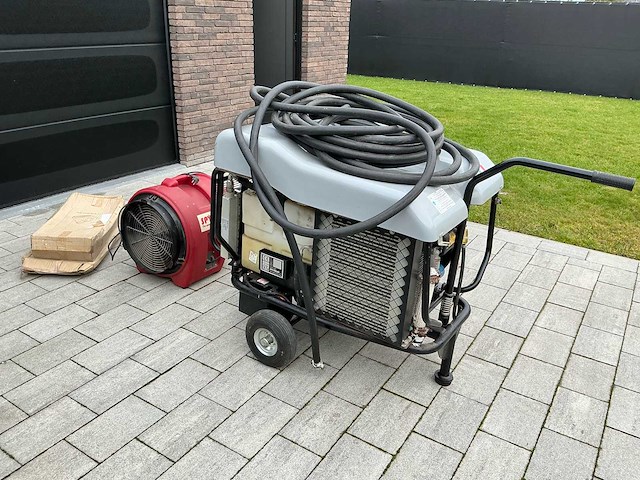 2019 rotair vrk200 luchtcompressor met blower en opvangbak - afbeelding 5 van  10