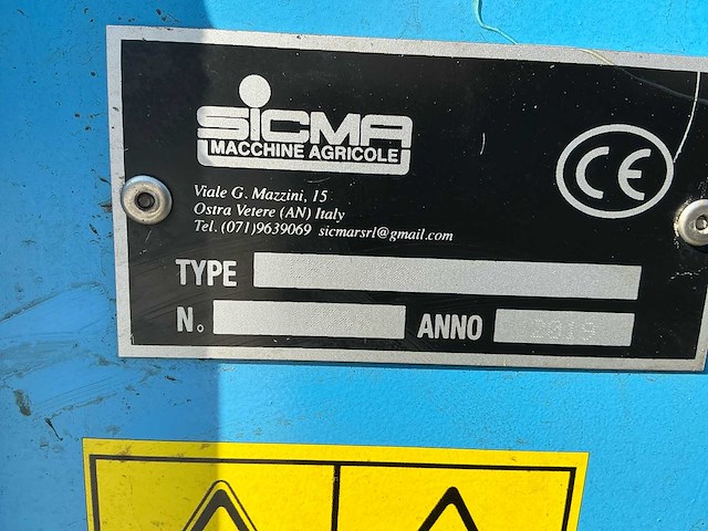 2019 sicma ers3000 rotorkopeg - afbeelding 5 van  6