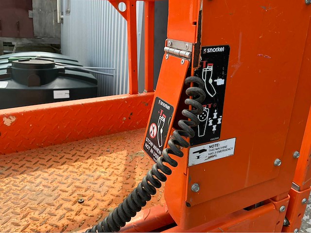 2019 snorkel s3219e compacte hoogwerker - extra smal - afbeelding 5 van  11