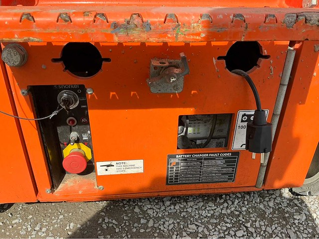 2019 snorkel s3219e compacte hoogwerker - extra smal - afbeelding 7 van  11