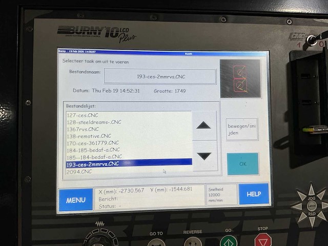 2019 stako trium wpc plasma/waterjet snijmachine - afbeelding 15 van  28