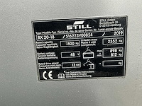 2019 still rx20-18 vorkheftruck - afbeelding 10 van  17