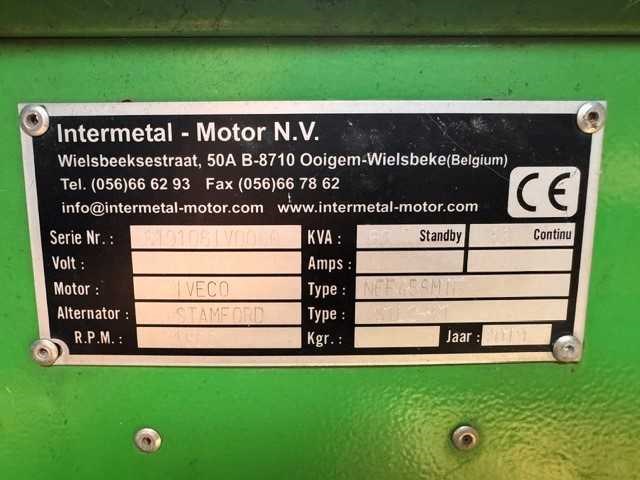 2019 stroomgroep 60kva + mazouttank 2100l - afbeelding 2 van  8