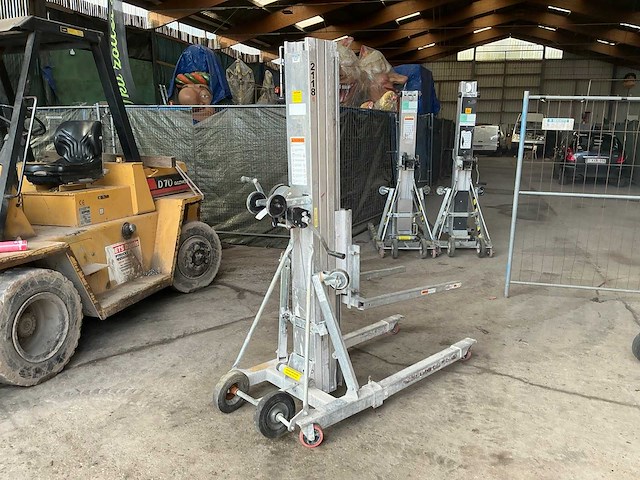 2019 sumner model 2118 manuele platenlift - afbeelding 1 van  11