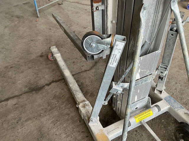 2019 sumner model 2118 manuele platenlift - afbeelding 10 van  11