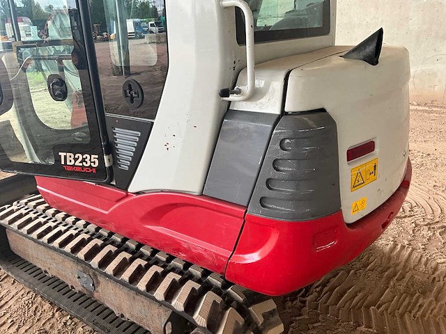2019 takeuchi tb235 rupsgraafmachine - afbeelding 4 van  12