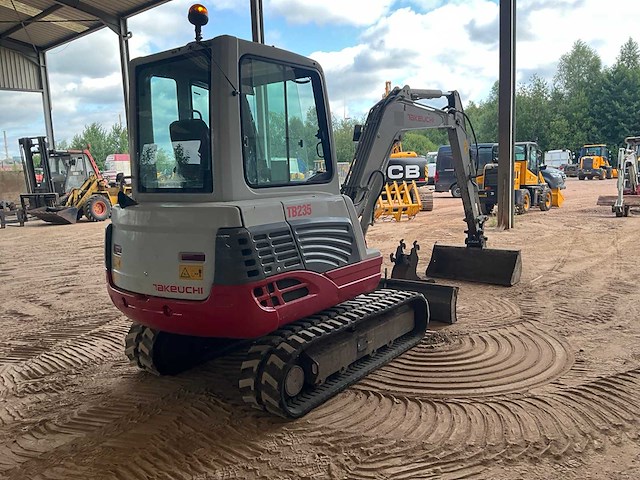 2019 takeuchi tb235 rupsgraafmachine - afbeelding 15 van  19