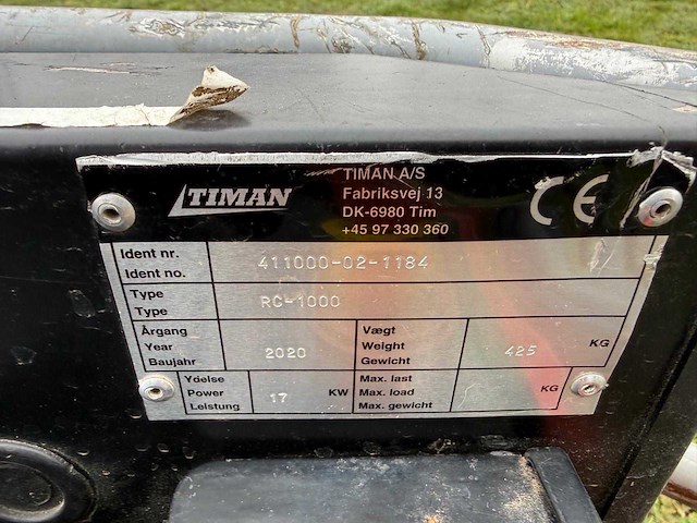 2019 timan fm-1000 - afbeelding 6 van  22