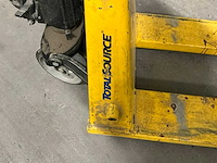 2019 total source tr0007 hydraulische transpallet - afbeelding 3 van  4