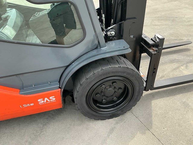 2019 toyota 8fgjf35 vorkheftruck met weeg systeem - afbeelding 4 van  105