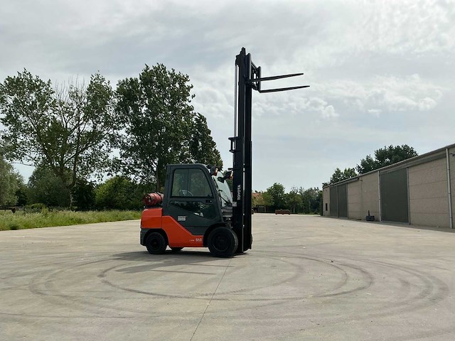 2019 toyota 8fgjf35 vorkheftruck met weeg systeem - afbeelding 18 van  105