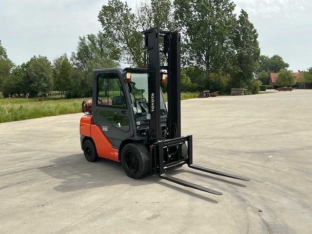 2019 toyota 8fgjf35 vorkheftruck met weeg systeem - afbeelding 47 van  105